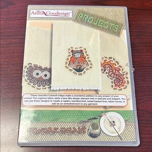 Cutwork Inlays Project Kit - Cream